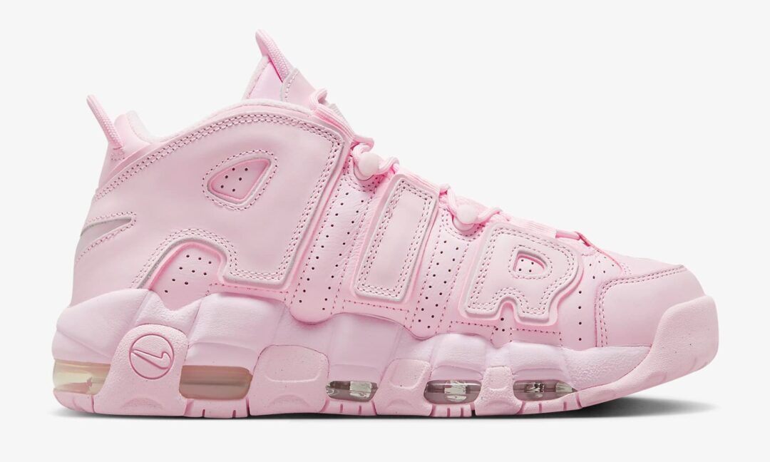 【2024年 2/19、3/2 発売】ナイキ GS エア モア アップテンポ “ピンクフォーム” (NIKE GS AIR MORE UPTEMPO “Pink Foam”) [DV1137-600]