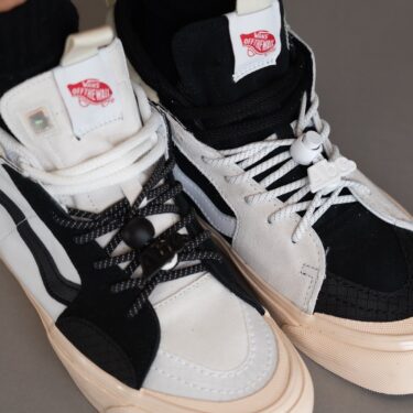 2023年 秋 発売予定！Advisory Board Crystals x VANS SK8-Hi EXT “Mismatch Black/White” (アドバイザリー・ボード・クリスタルズ バンズ スケートハイ)