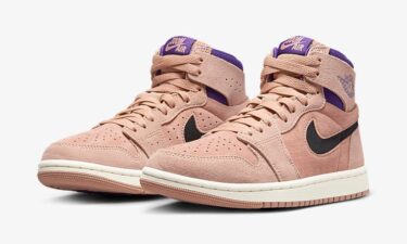 【国内 10/31 発売】ナイキ ウィメンズ エア ジョーダン 1 ハイ ズーム 2 “タン/パープル” (NIKE WMNS AIR JORDAN 1 HIGH ZOOM CMFT 2 “Tan/Purple”) [DV1305-200]