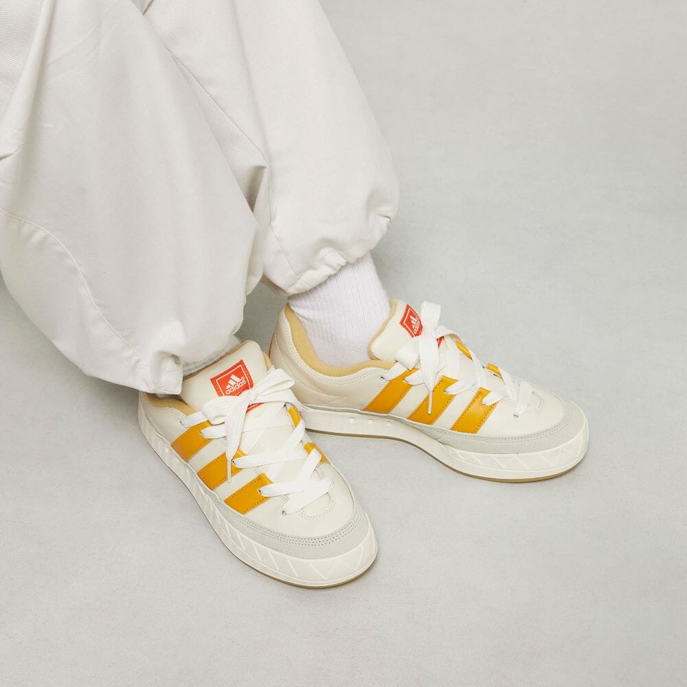 【国内 10/9 発売】アディダス オリジナルス アディマティック “プリラブドイエロー/マジックグレー” (adidas Originals ADIMATIC “Yellow/Grey”) [IF1589/IF1590]