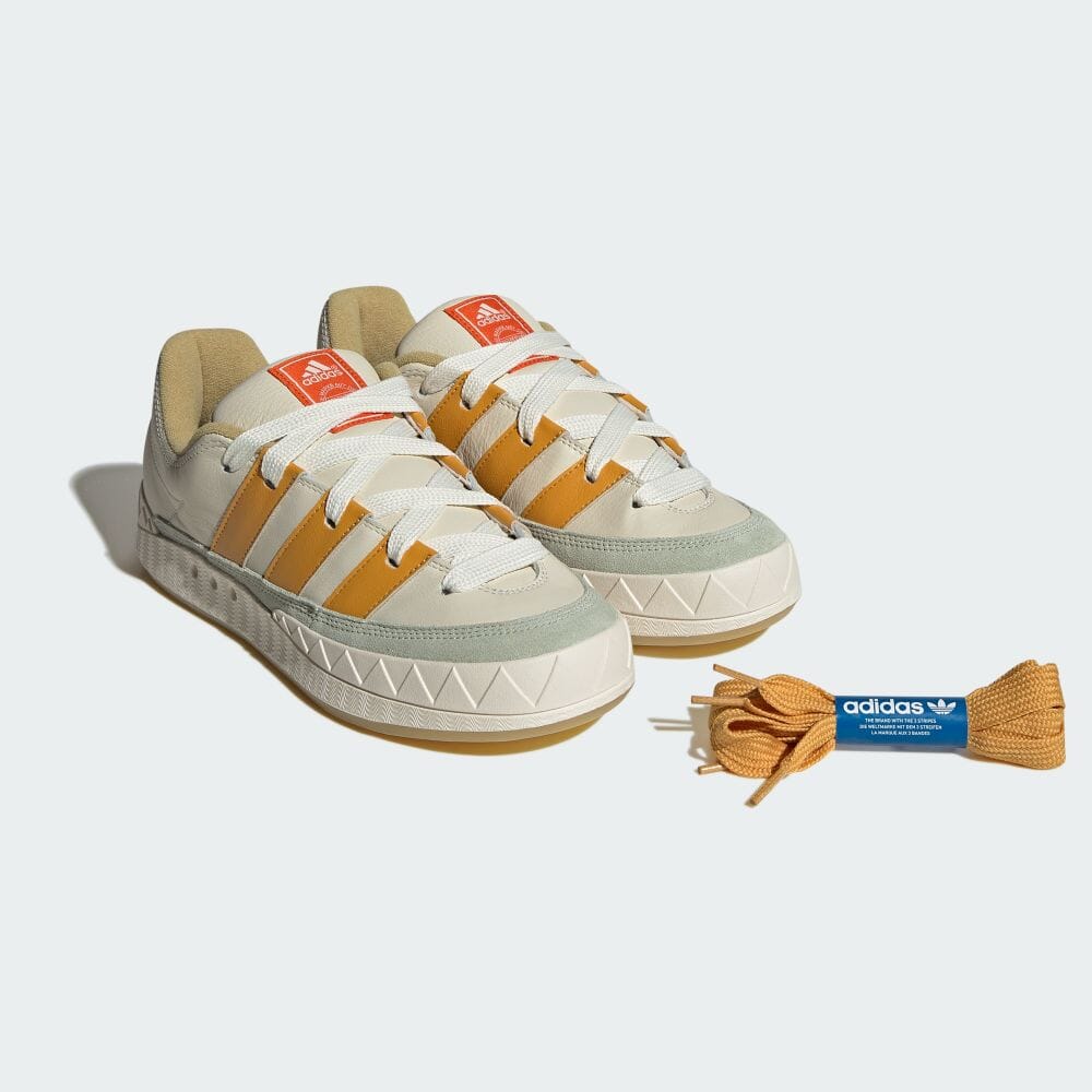 【国内 10/9 発売】アディダス オリジナルス アディマティック “プリラブドイエロー/マジックグレー” (adidas Originals ADIMATIC “Yellow/Grey”) [IF1589/IF1590]