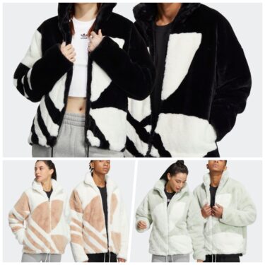 存在感のあるフェイクファージャケットがアディダスオリジナルスから10/6 発売 (adidas Originals Fur Track Jacket) [HR3483/HR3484/HR3485]