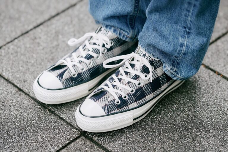 国内 10/31 発売】チェック柄のウール素材をアッパーに採用 CONVERSE