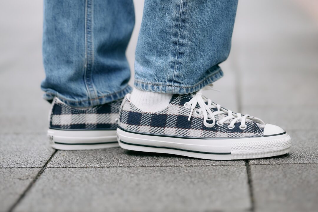 【国内 10/31 発売】チェック柄のウール素材をアッパーに採用 CONVERSE ALL STAR US WOOL PLAID OX (コンバース オールスター ウール プレイド)