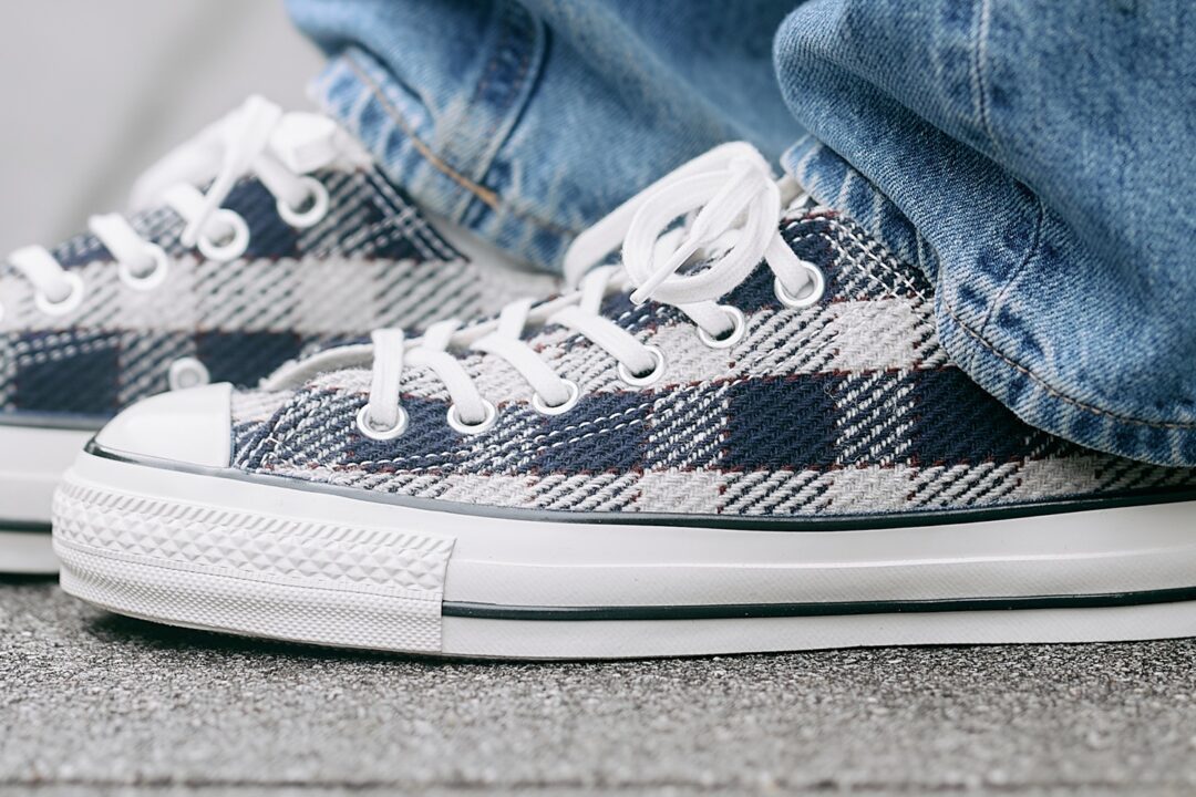 【国内 10/31 発売】チェック柄のウール素材をアッパーに採用 CONVERSE ALL STAR US WOOL PLAID OX (コンバース オールスター ウール プレイド)