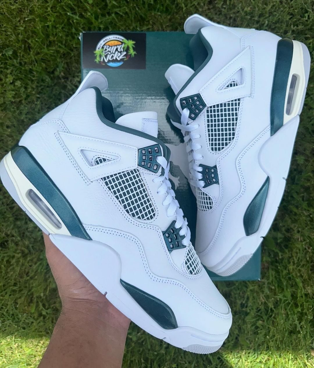 【2024年 5/29 発売】ナイキ エア ジョーダン 4 レトロ “ホワイト/オキシダイズドグリーン” (NIKE AIR JORDAN 4 RETRO “White/Oxidized Green”) [FQ8138-103]