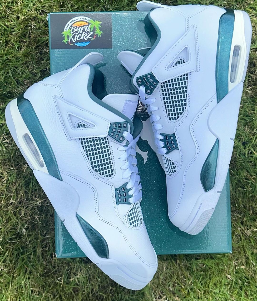 【2024年 6/15 発売予定】ナイキ エア ジョーダン 4 レトロ “ホワイト/オキシダイズドグリーン” (NIKE AIR JORDAN 4 RETRO “White/Oxidized Green”) [FQ8138-103]