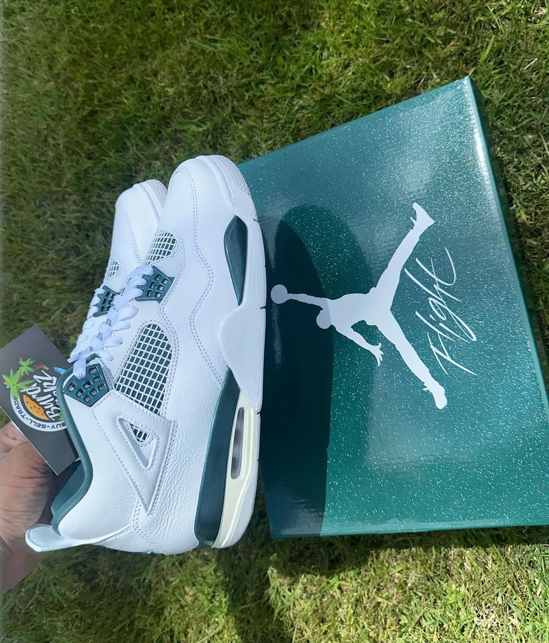 【2024年 5/29 発売】ナイキ エア ジョーダン 4 レトロ “ホワイト/オキシダイズドグリーン” (NIKE AIR JORDAN 4 RETRO “White/Oxidized Green”) [FQ8138-103]