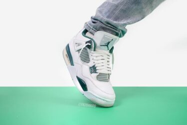 【2024年 6/15 発売予定】ナイキ エア ジョーダン 4 レトロ “ホワイト/オキシダイズドグリーン” (NIKE AIR JORDAN 4 RETRO “White/Oxidized Green”) [FQ8138-103]