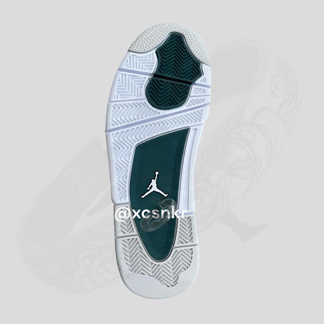 【2024年 5/29 発売】ナイキ エア ジョーダン 4 レトロ “ホワイト/オキシダイズドグリーン” (NIKE AIR JORDAN 4 RETRO “White/Oxidized Green”) [FQ8138-103]
