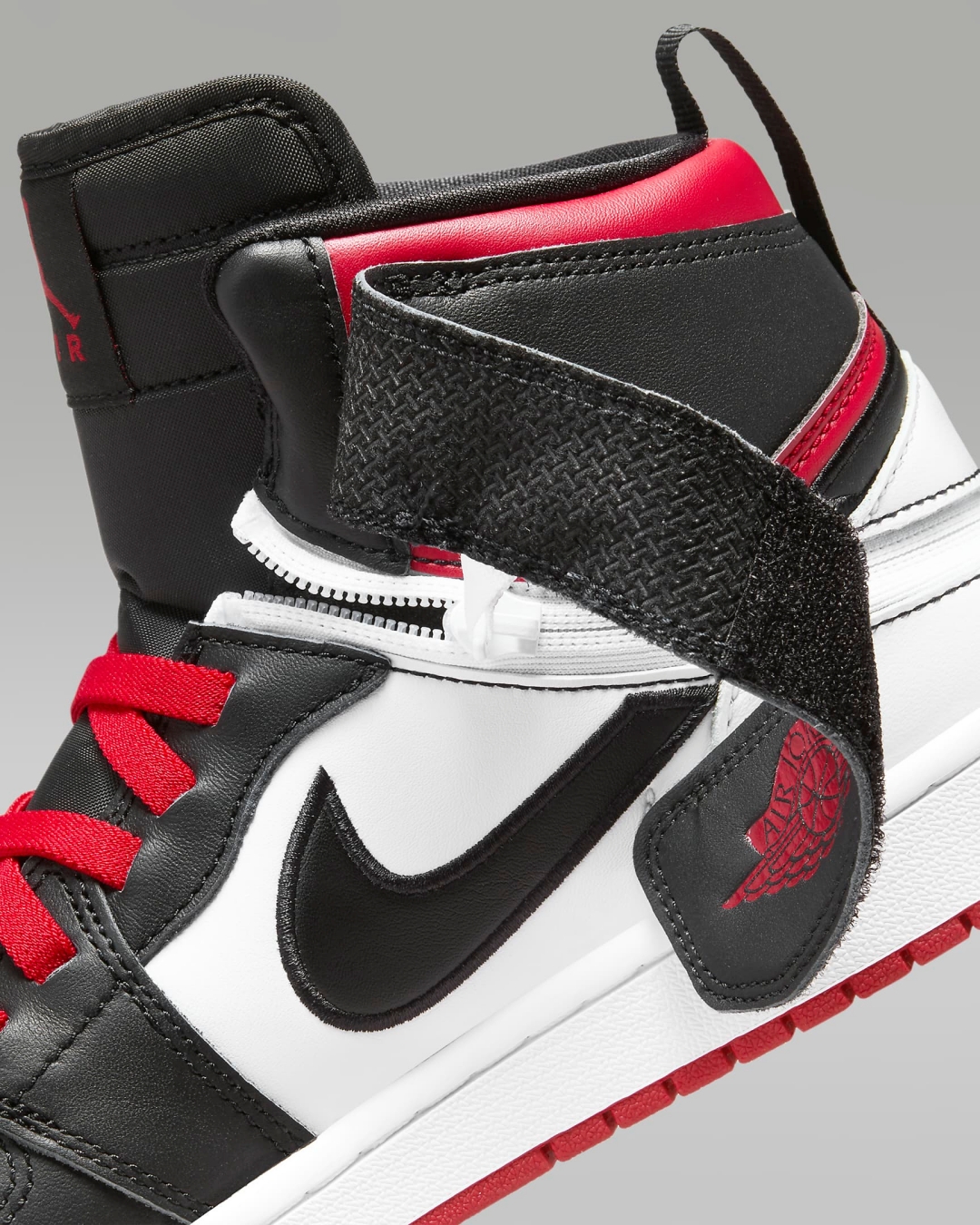 【国内 10/22 発売】ナイキ エア ジョーダン 1 ハイ “ホワイト/ジムレッド/ブラック” (NIKE AIR JORDAN 1 HIGH FLYEASE “White/Gym Red/Black”) [CQ3835-106]