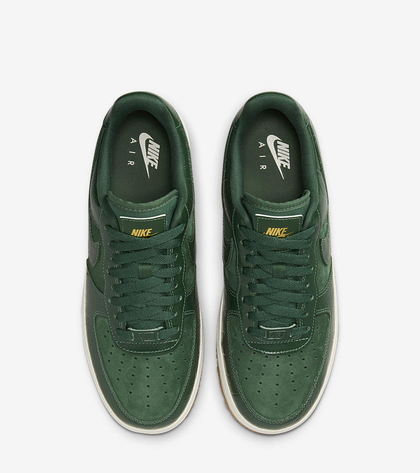 【国内 12/18 発売】ナイキ エア フォース 1 ロー “グリーンパテントクロコ” (NIKE AIR FORCE 1 LOW “Green Patent Croc”) [DZ2708-300]