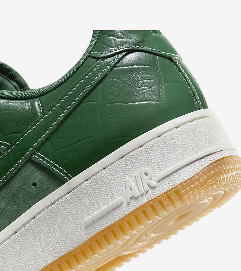 【国内 12/18 発売】ナイキ エア フォース 1 ロー “グリーンパテントクロコ” (NIKE AIR FORCE 1 LOW “Green Patent Croc”) [DZ2708-300]