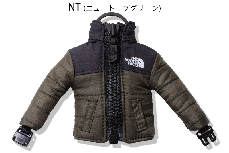 【23-24 モデル】THE NORTH FACEの”ヌプシジャケット”がミニサイズのキーホルダーに (ザ・ノース・フェイス MINI NUPTSE JACKET)