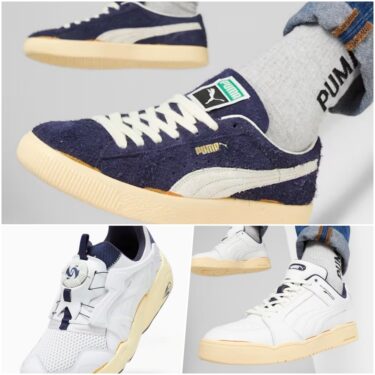 【国内 10/14 発売】PUMA “The Never Worn II” SUEDE VTG/SLIPSTREAM LO/DISC BLAZE (プーマ “ザ・ネバー・ウォーン”) [394832-01/394837-01/394882-01]