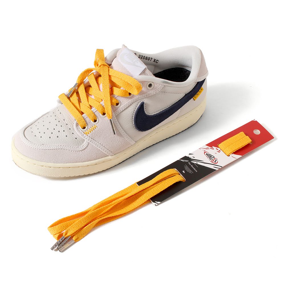 【10/26 20:00 数量限定発売】Fullress × KicksWrap 別注 “The Shoelaces / Union Yellow” がオンラインにて発売 (キックスラップ)