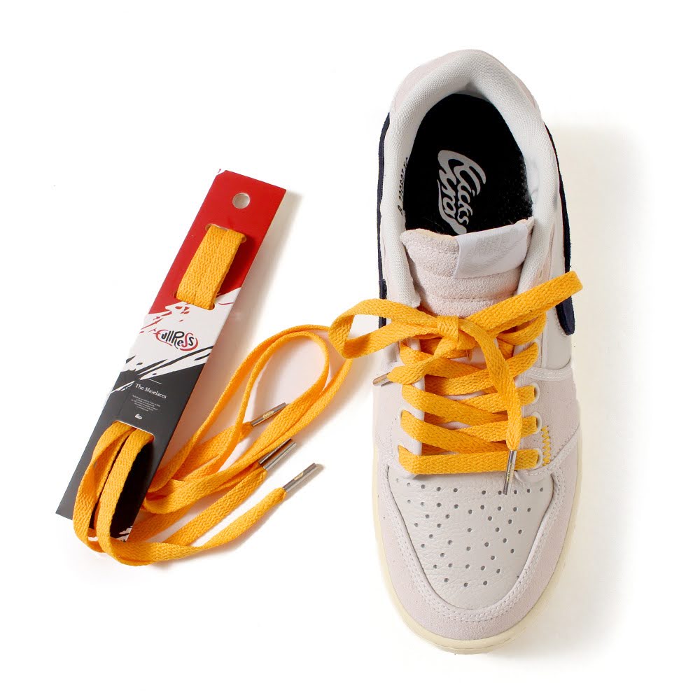 【10/26 20:00 数量限定発売】Fullress × KicksWrap 別注 “The Shoelaces / Union Yellow” がオンラインにて発売 (キックスラップ)