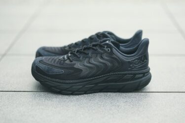 【国内 11/1 発売】HOKA ONE ONE CLIFTON LS “BLACK/ASPHALT” (ホカ オネオネ)