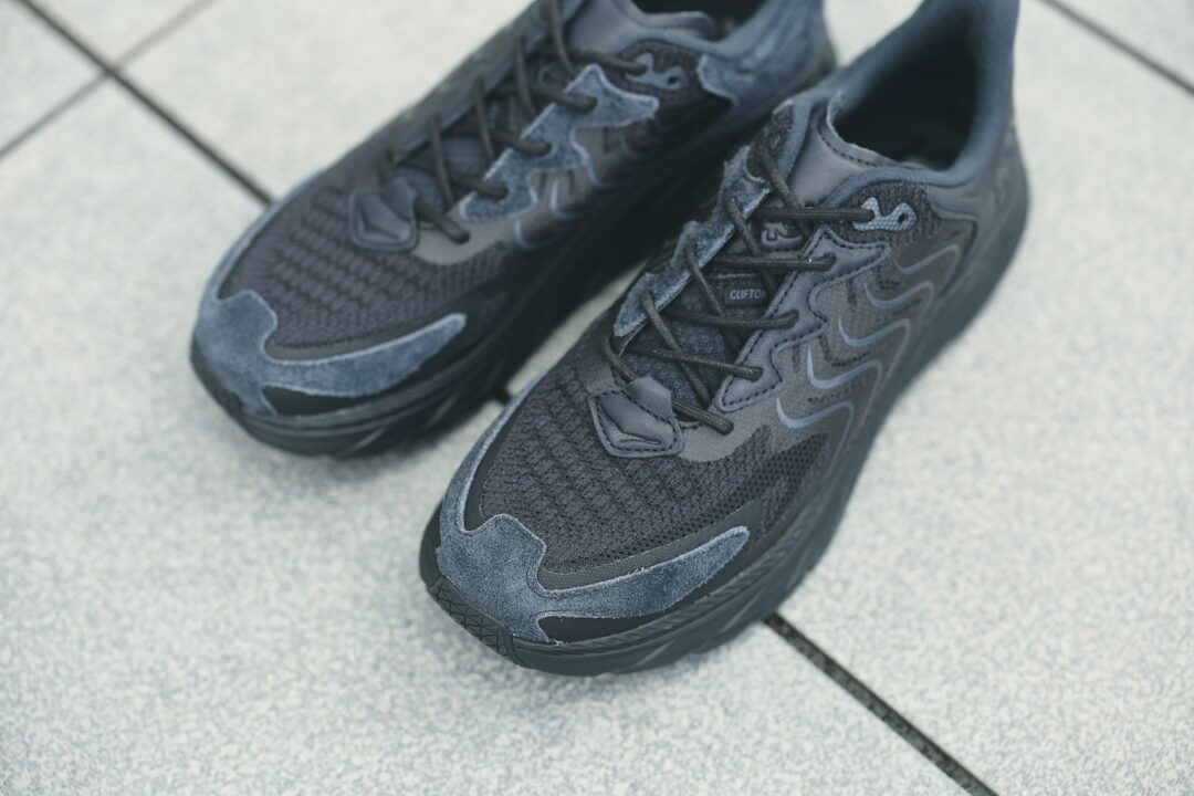 【国内 11/1 発売】HOKA ONE ONE CLIFTON LS “BLACK/ASPHALT” (ホカ オネオネ)