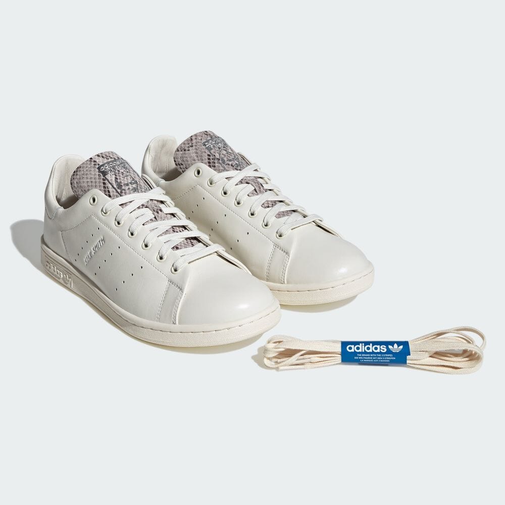 【国内 10/26 発売】adidas originals STAN SMITH LUX for EDIFICE/IENA “Off White/Snake Skin” (アディダス オリジナルス スタンスミス フォー イエナ/エディフィス “スネークスキン”) [ID0986]
