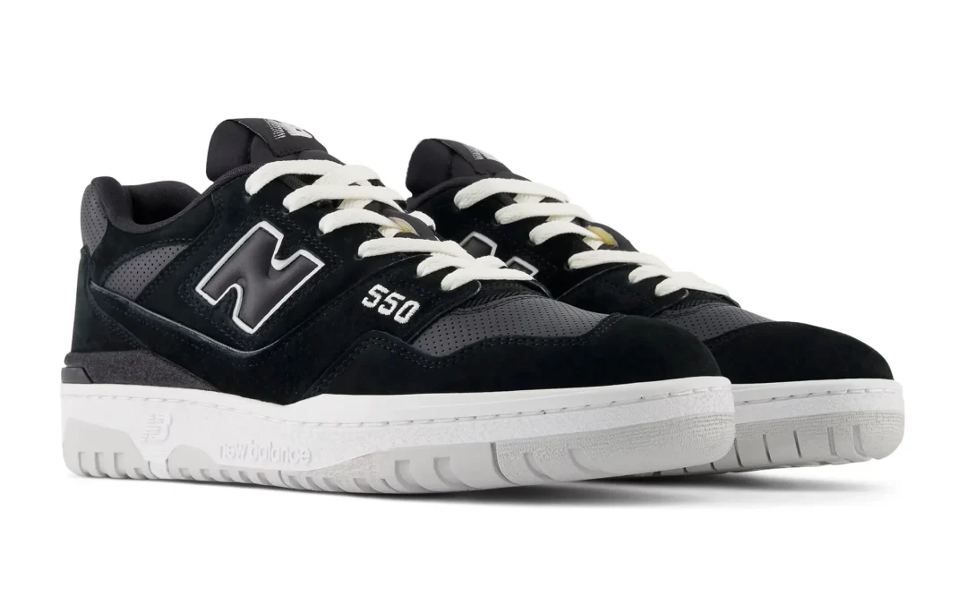 【発売予定】New Balance BB550 PRA “Black Suede” (ニューバランス)