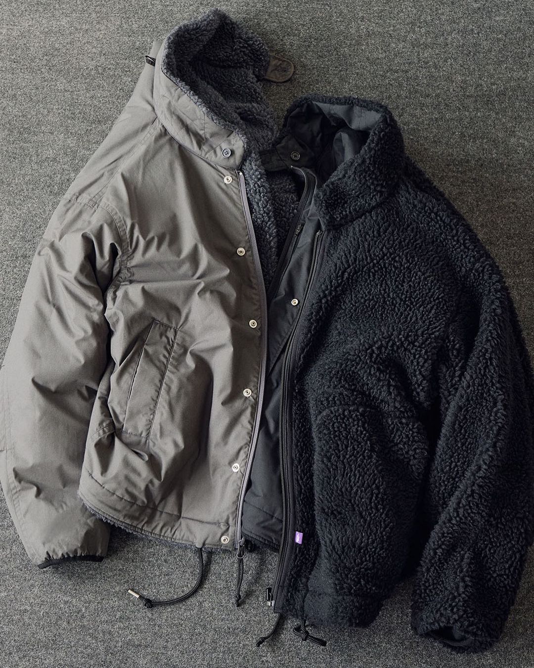 【2023 F/W】THE NORTH FACE PURPLE LABEL “Wool Boa Field Reversible Jacket” (ザ・ノース・フェイス パープルレーベル インディゴ 2023年 秋冬) [NA2352N]