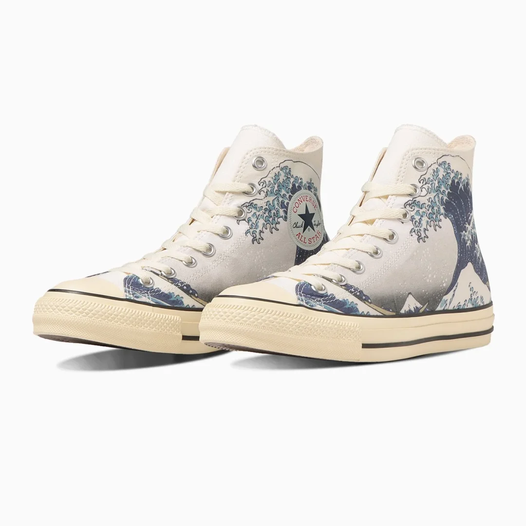 【国内 11/7 発売】葛飾北斎や歌川国芳の代表作をプリントした CONVERSE ALL STAR (R) UKIYOEPRINT HI (コンバース オールスター 浮世絵)