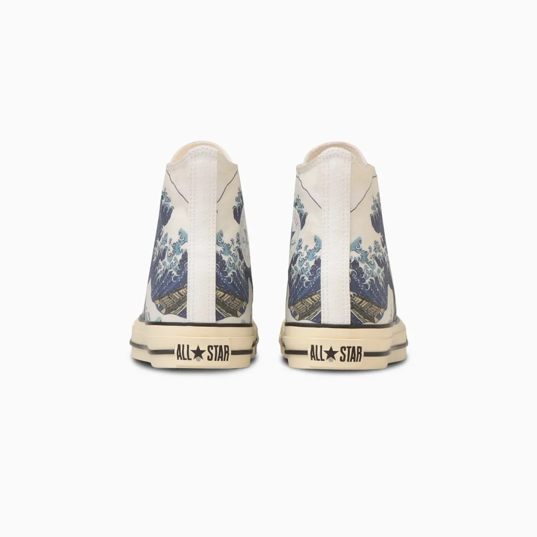 【国内 11/7 発売】葛飾北斎や歌川国芳の代表作をプリントした CONVERSE ALL STAR (R) UKIYOEPRINT HI (コンバース オールスター 浮世絵)