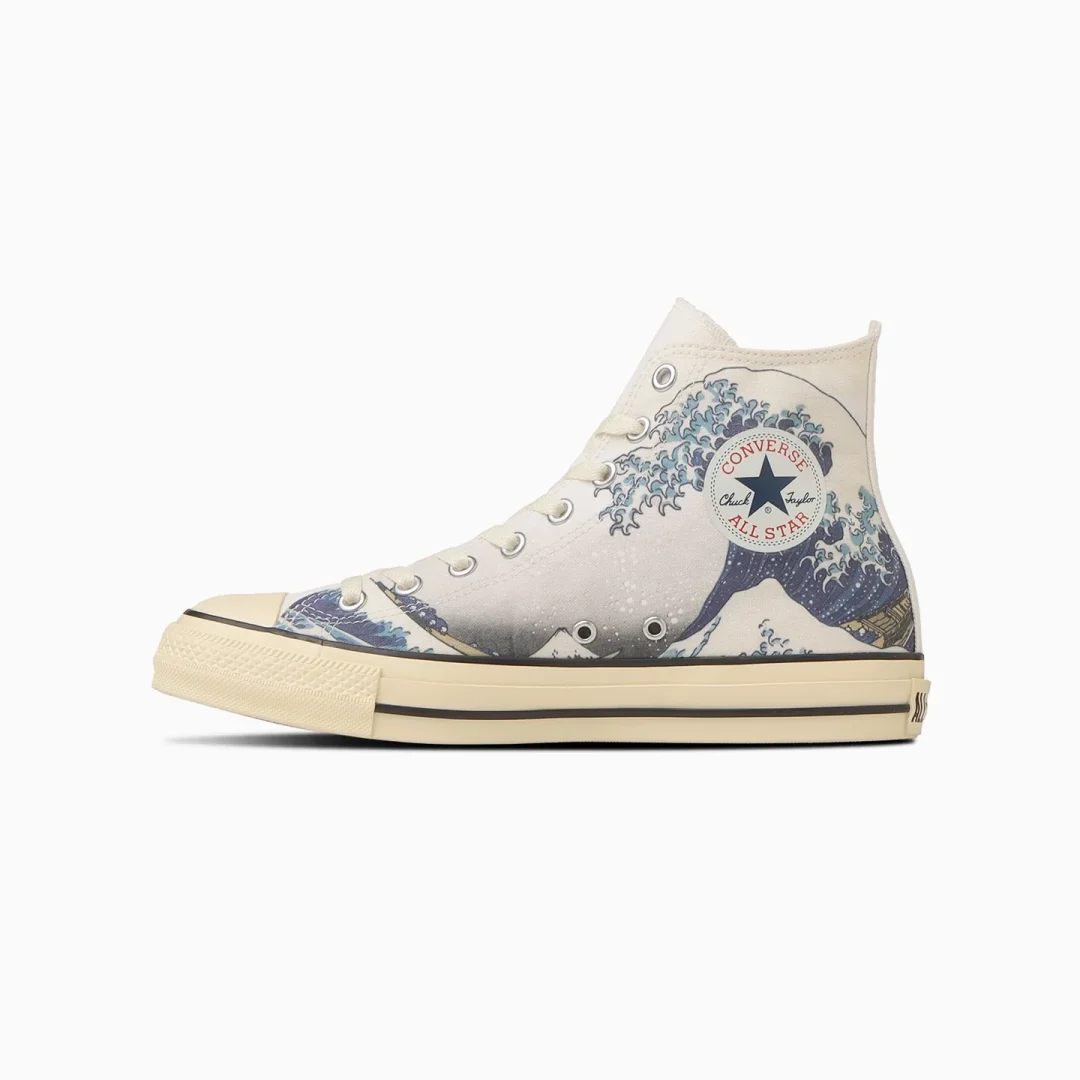 【国内 11/7 発売】葛飾北斎や歌川国芳の代表作をプリントした CONVERSE ALL STAR (R) UKIYOEPRINT HI (コンバース オールスター 浮世絵)