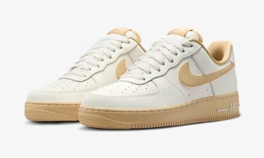 【国内 12/18 発売】ナイキ エア フォース 1 ロー “ホワイト/サンド” (NIKE AIR FORCE 1 LOW “White/Sand”) [FZ3597-133]