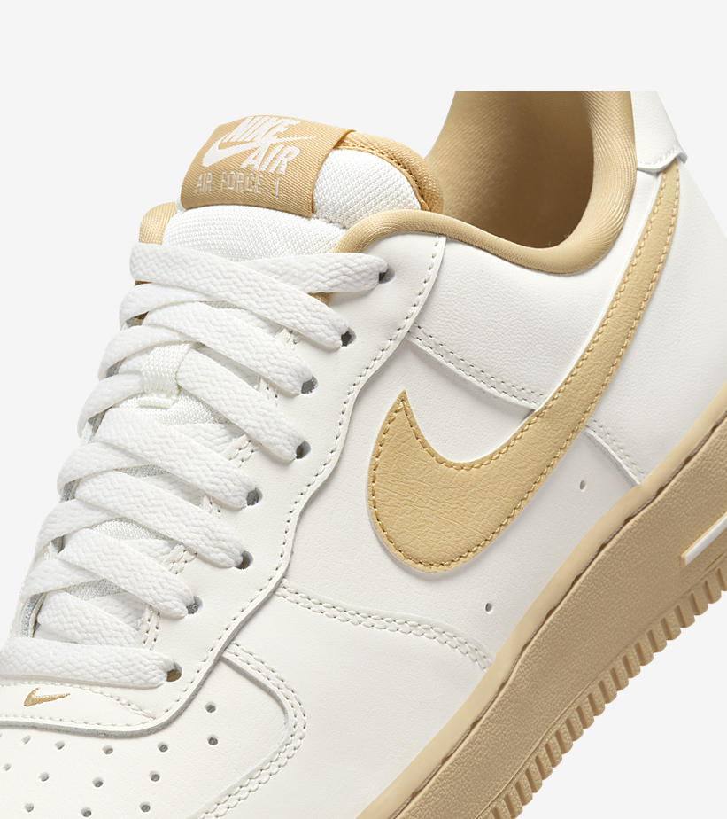 【国内 12/18 発売】ナイキ エア フォース 1 ロー “ホワイト/サンド” (NIKE AIR FORCE 1 LOW “White/Sand”) [FZ3597-133]