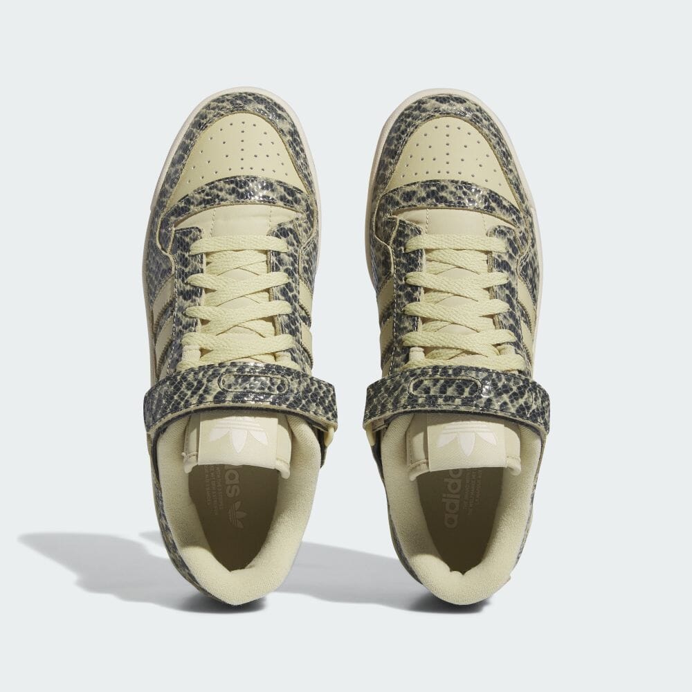 【発売予定】アディダス オリジナルス フォーラム 84 ロー “スネークスキン/サンディーベージュ” (adidas Originals FORUM 84 LOW “Snake Skin/Sandy Beige”) [IE7212]