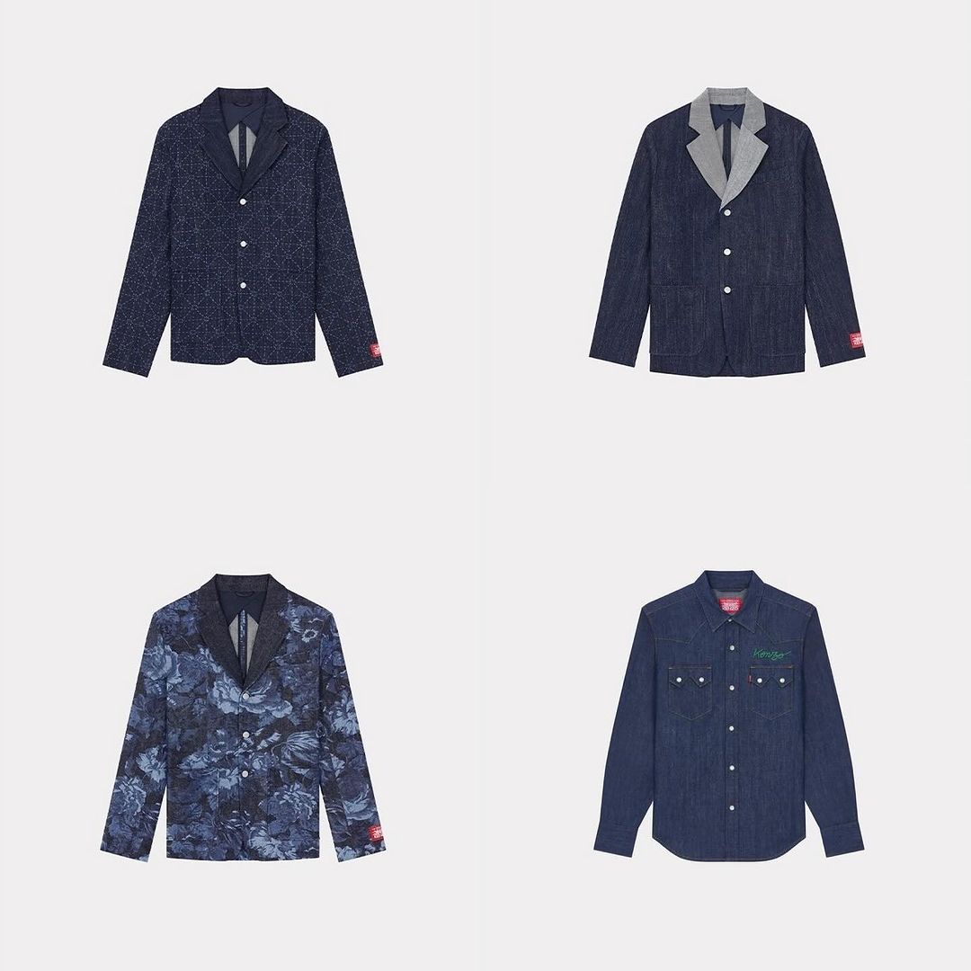 KENZO(NIGO) × Levi's 2023 F/W コラボが10/5 発売予定 (ケンゾー