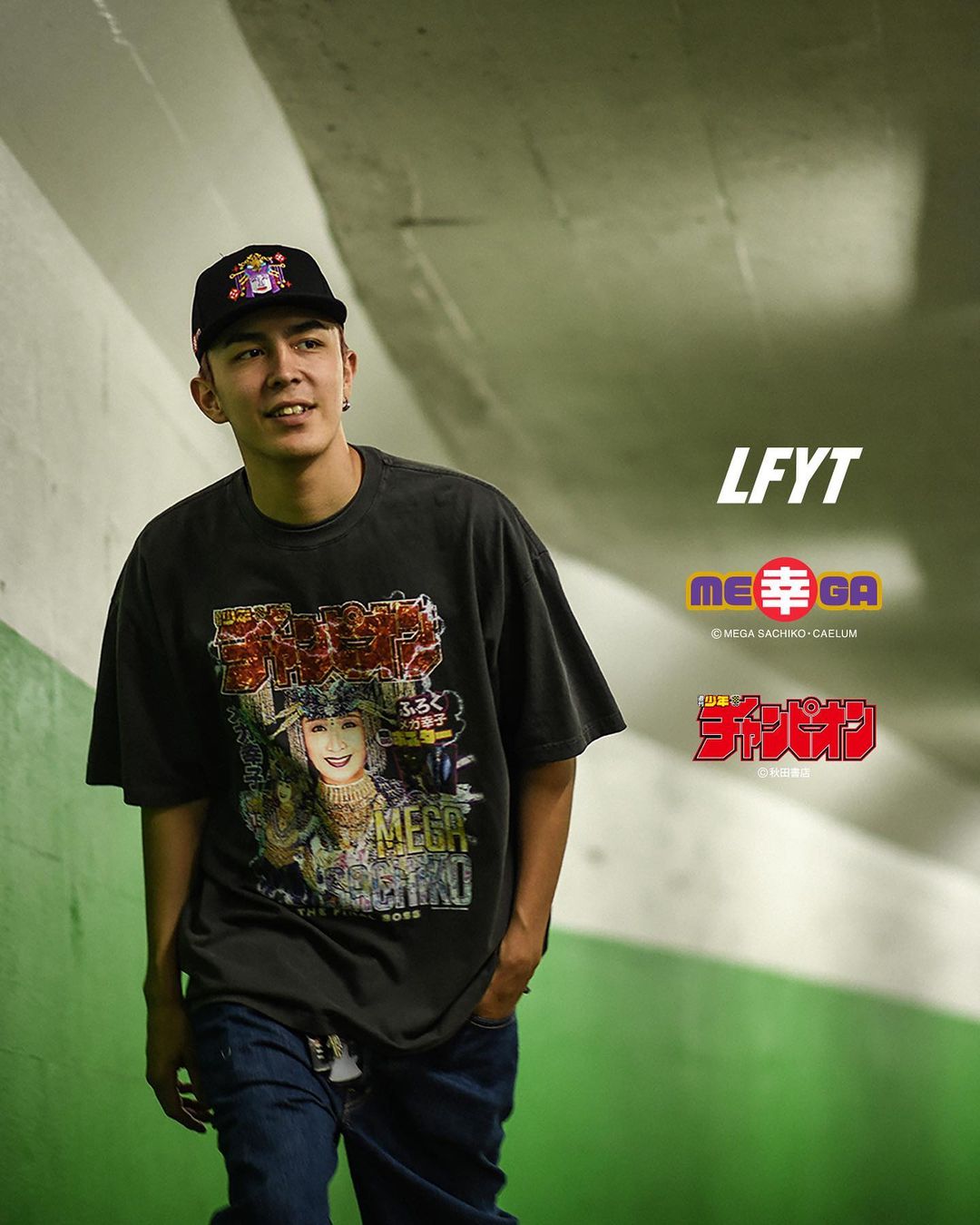 【10/21 発売】小林幸子 × LFYT × 週刊少年チャンピオン コラボレーション (エルエフワイティー Weekly Champion lafayette ラファイエット)