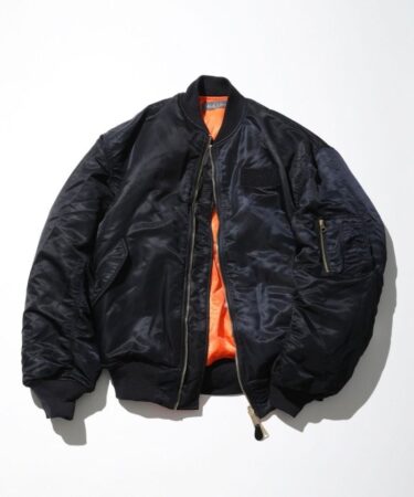 ファッションディレクター 長谷川昭雄氏ディレクション「CAHLUMN/カウラム」から”Magazine Pocket Nylon Twill Flight Jacket MA-1”が発売！