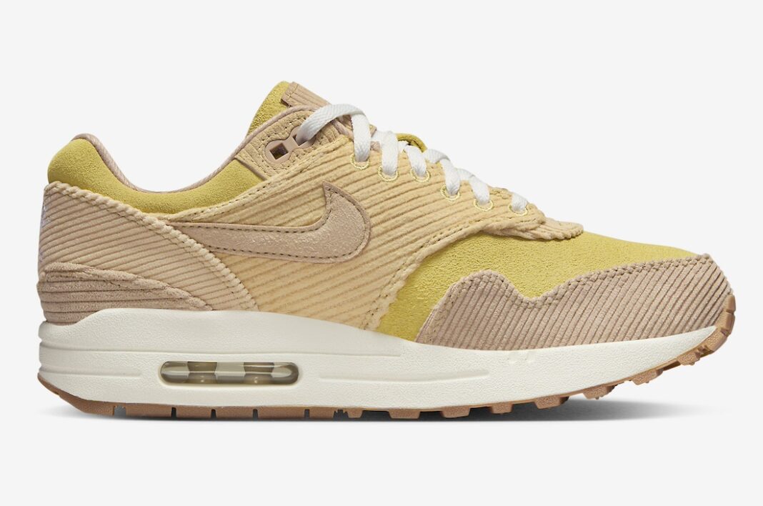 【国内 11/9 発売】ナイキ ウィメンズ エア マックス 1 SE “コーデュロイ/バフゴールド” (NIKE WMNS AIR MAX 1 SE “Corduroy/Buff Gold”) [FB8451-700]