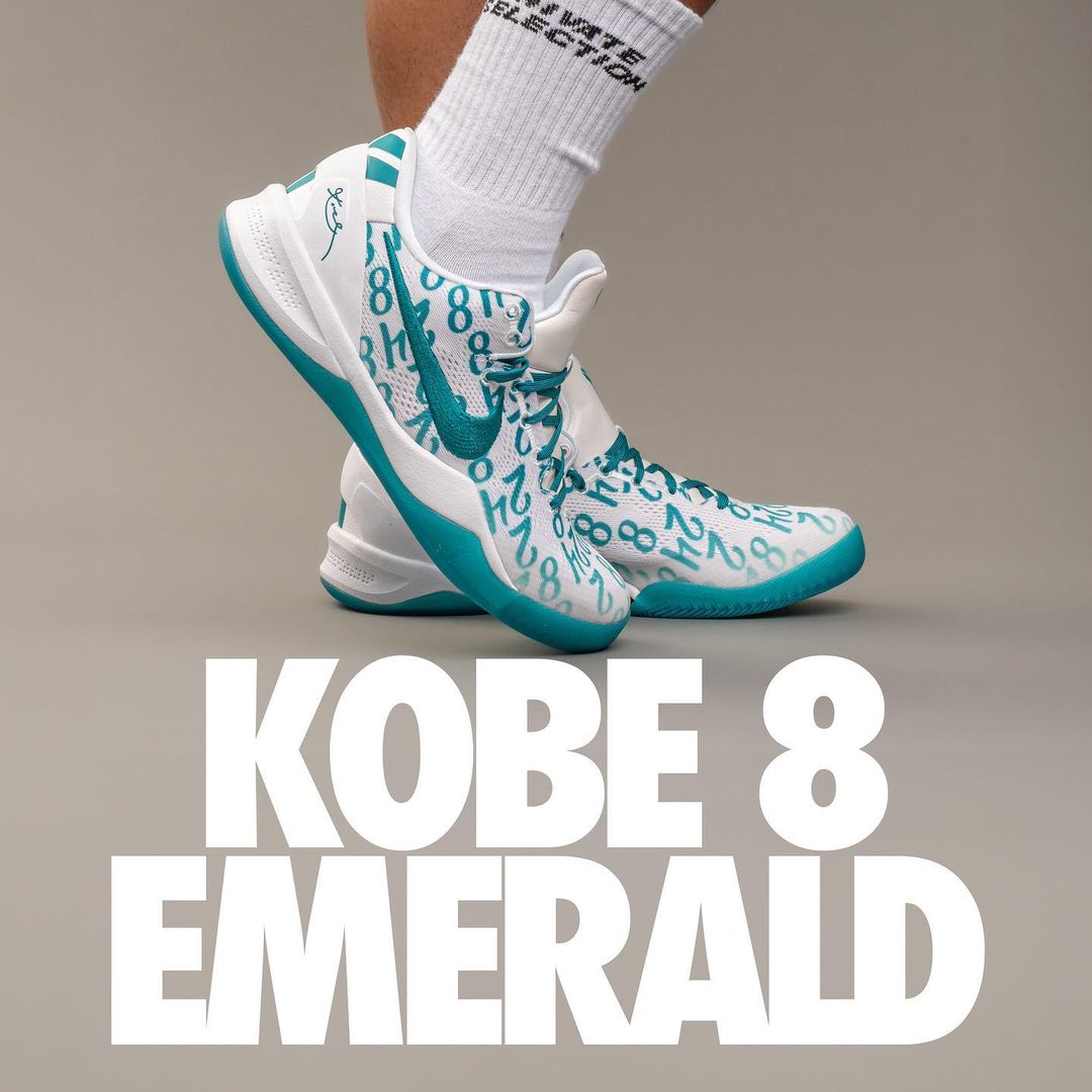 2024年 2/8 発売予定！ナイキ コービー 8 プロトロ “ラディアントエメラルド” (NIKE KOBE 8 PROTRO “Radiant Emerald”) [FQ3549-101]