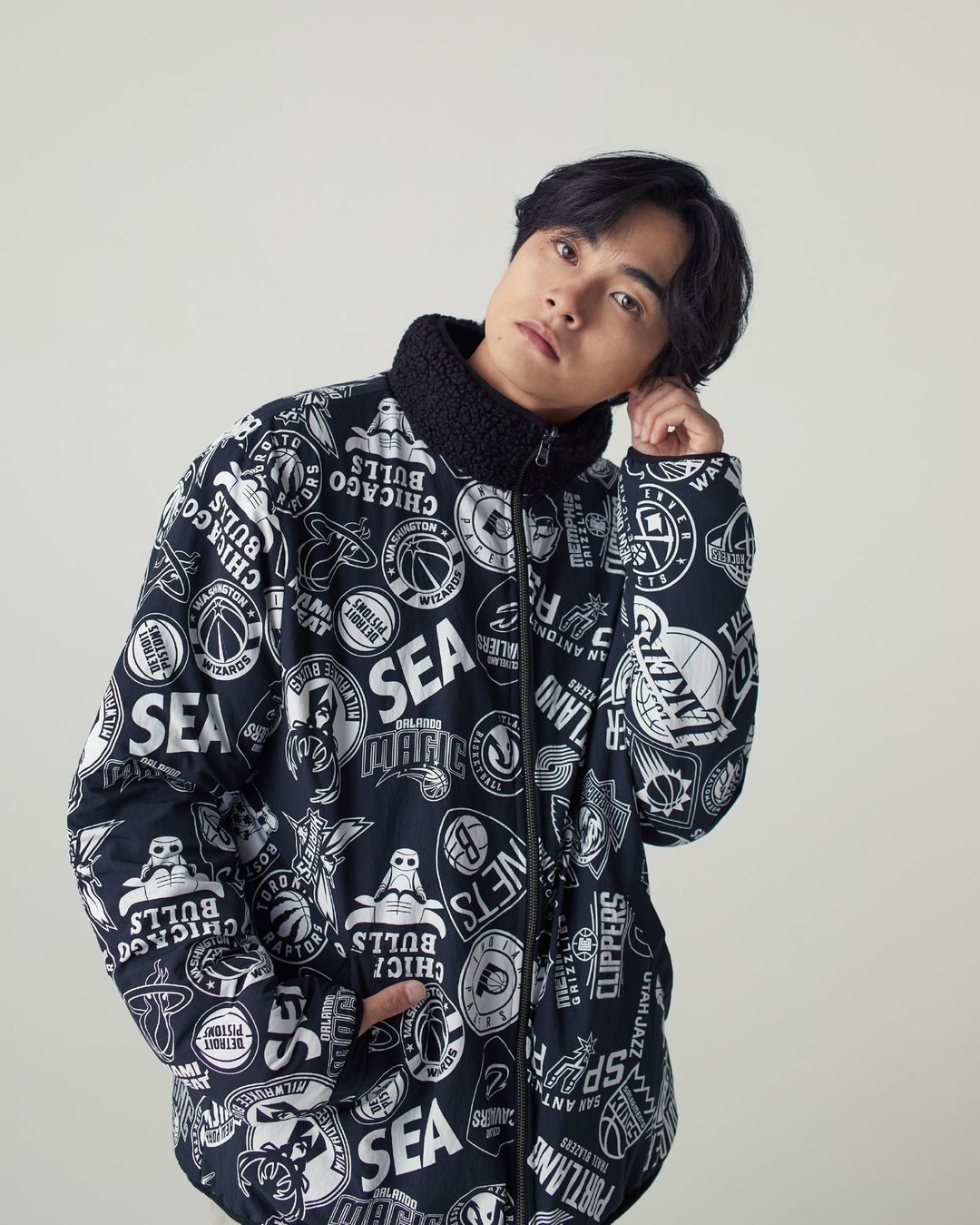 【11/14 発売】WIND AND SEA × NBA Mix series “NBA REVERSIBLE FLEECE” (ウィンダンシー エヌビーエー 2023年 秋冬)