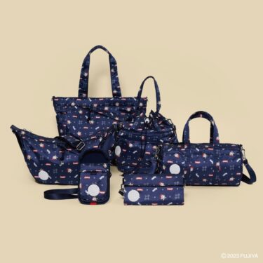 吉田カバンのブランド「POTR」モノグラムにミルキーやペコちゃんを組み合わせたオリジナルデザインバッグが10/6 12:00発売 (ポーター 不二家)