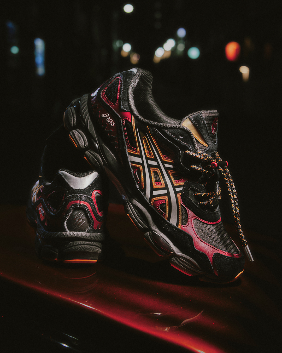 【海外 2024年 1/11 発売】ナルト 疾風伝 × アシックス ゲルNYC (NARUTO SHIPPUDEN x ASICS GEL-NYC “Final Arc”) [1203A487.001]
