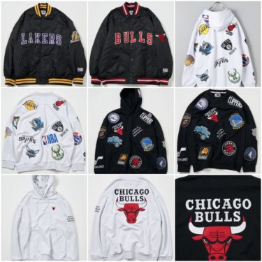 FREAK’S STORE × NBAチームロゴワッペンを贅沢にデザインした2023 F/W アイテム (エヌビーエー フリークスストア)