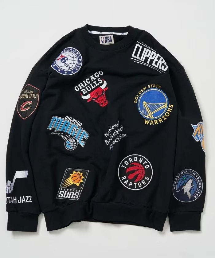 FREAK’S STORE × NBAチームロゴワッペンを贅沢にデザインした2023 F/W アイテム (エヌビーエー フリークスストア)