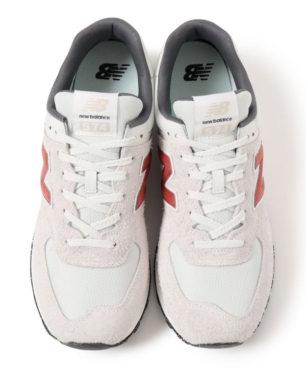 【11月下旬発売】New Balance x B:MING by BEAMS U574 EXCLUSIVE “White/Red” (ニューバランス ビームス)