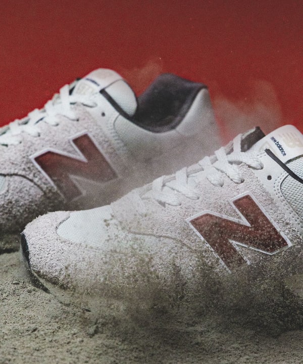 【11月下旬発売】New Balance x B:MING by BEAMS U574 EXCLUSIVE “White/Red” (ニューバランス ビームス)