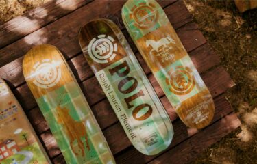 ポロ ラルフローレン × エレメント スケートボード コラボからアパレルとスケートボードなどが10/6 発売 (POLO RALPH LAUREN Element Skateboards)