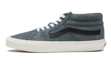 【10/17 発売】VANS SK8-MID “PIG SUEDE 2-TONE UTILITY TURBULENCE” (バンズ スケートミッド “ピッグスエード/グレー”)