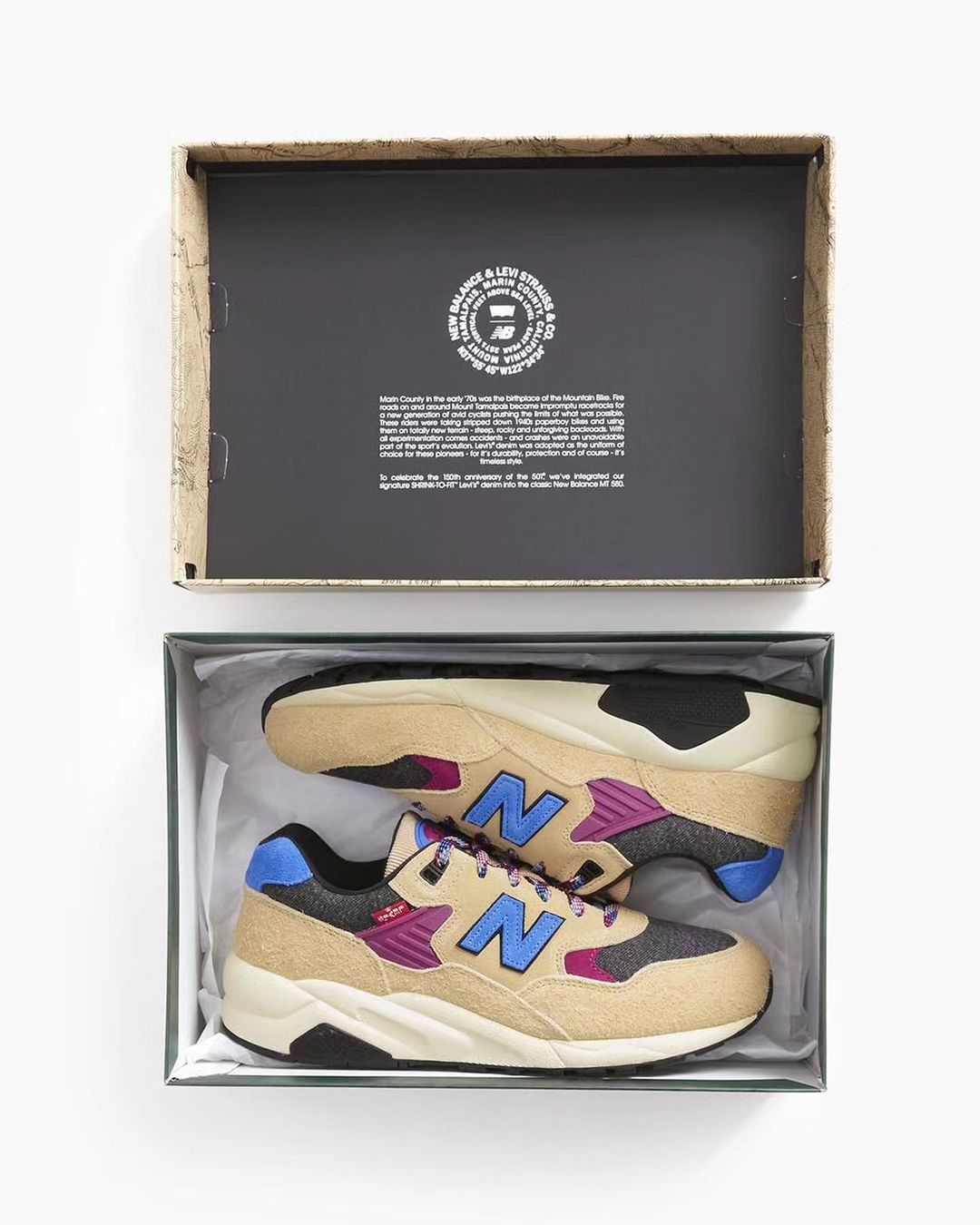 【国内 12/7 発売予定】Levi’s x New Balance MT580 LE/LV (リーバイス ニューバランス) [MT580LE/MT580LV]