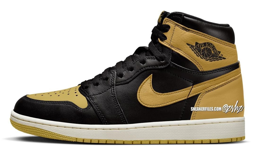 2024年 8/3 発売予定！ナイキ エア ジョーダン 1 ハイ OG “ブラック/メタリックゴールド” (NIKE AIR JORDAN 1 HIGH OG “Black/Metallic Gold”) [DZ5485-071]