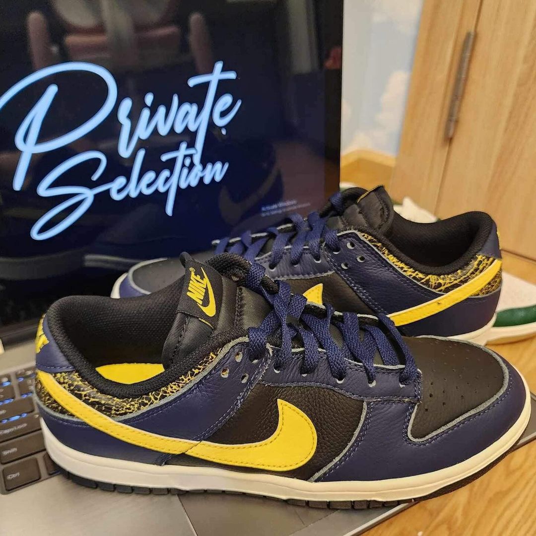 NIKE DUNK LOW MICHIGAN ダンク　ナイキ