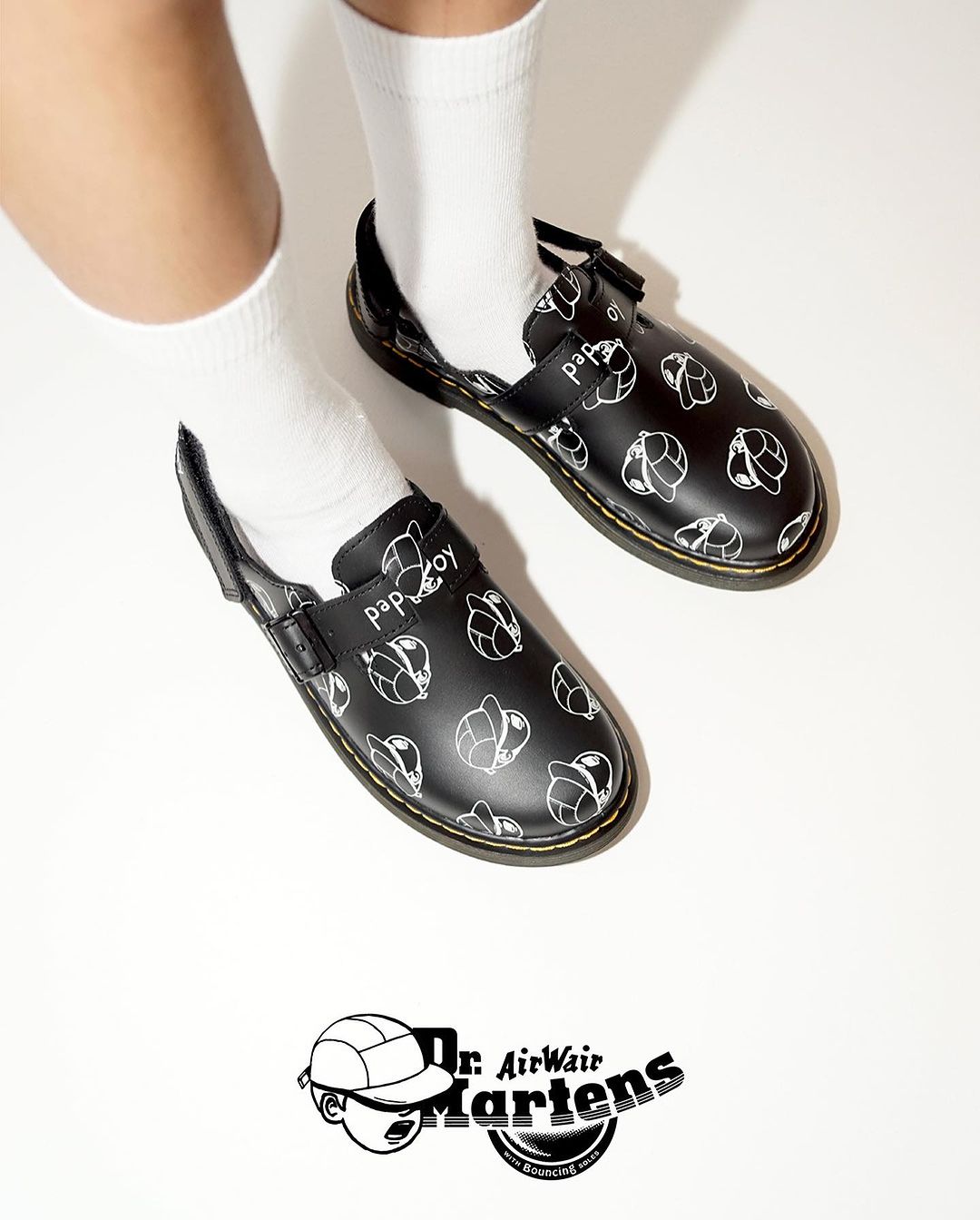 Dr. Martens × paperboy スリッポンタイプのサンダル2型が10/28 発売 (ドクターマーチン ペーパーボーイ)